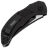 Нож Microtech Brachial black сталь M390 рукоять Black Aluminium (268A-1T)