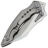 Нож Maxace Hela satin cталь M390 рукоять Grey Titanium