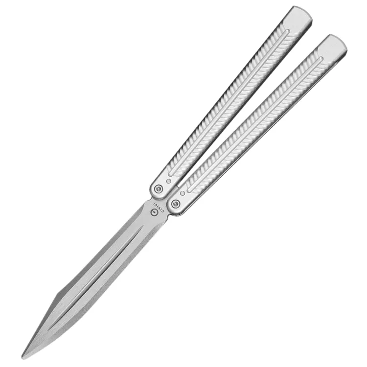 Нож CIVIVI Dracolisk stonewash сталь 9Cr18MoV рукоять Silver Aluminum (C25028-4)