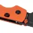 Нож Vosteed Raccoon TLL Sheepsfoot blackwash сталь 14C28N рукоять Orange G10