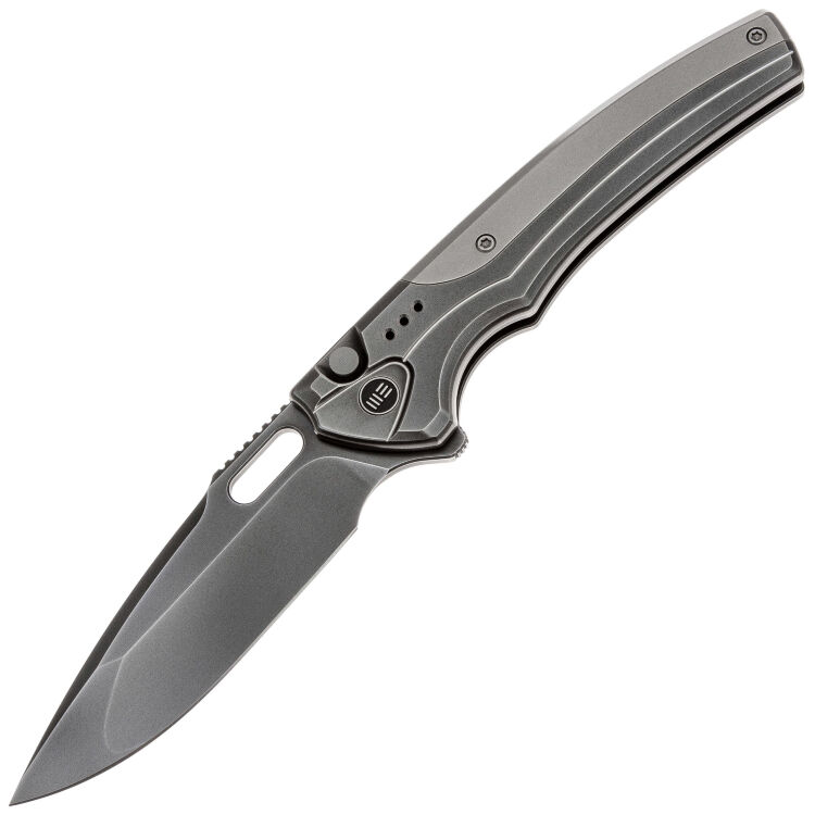 Нож WE Knife Exciton gray сталь CPM-20CV рукоять Polished Gray Titanium (WE22038A-7)