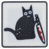 Патч Error Кот с ножом