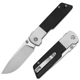 Нож CIVIVI Zygon satin сталь Nitro-V рукоять White/Black G10 (C25035C-1)