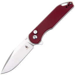 Нож Kizer Assassin сталь 154CM рукоять Red Micarta