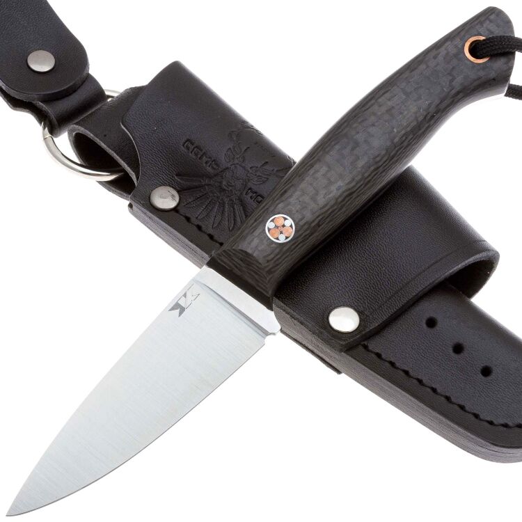 Нож 7 Ножей Компаньон сталь N690 рукоять Carbon Fiber