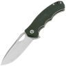 Нож QSP Gorilla stonewash сталь 14C28N рукоять Green Micarta (QS153-C1)