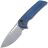 Нож WE Knife Mini Malice сталь CPM-20CV рукоять Blue Titanium (WE054BL-3)