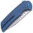Нож WE Knife Mini Malice сталь CPM-20CV рукоять Blue Titanium (WE054BL-3)