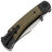 Нож BUCK 110 Hunter Sport сталь S30V рукоять Green Canvas Micarta (0110GRS5)