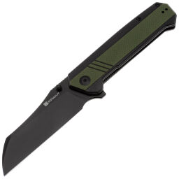 Нож Sencut Draxor black сталь 9Cr18MoV рукоять Green/Black G10 (S24035-2)