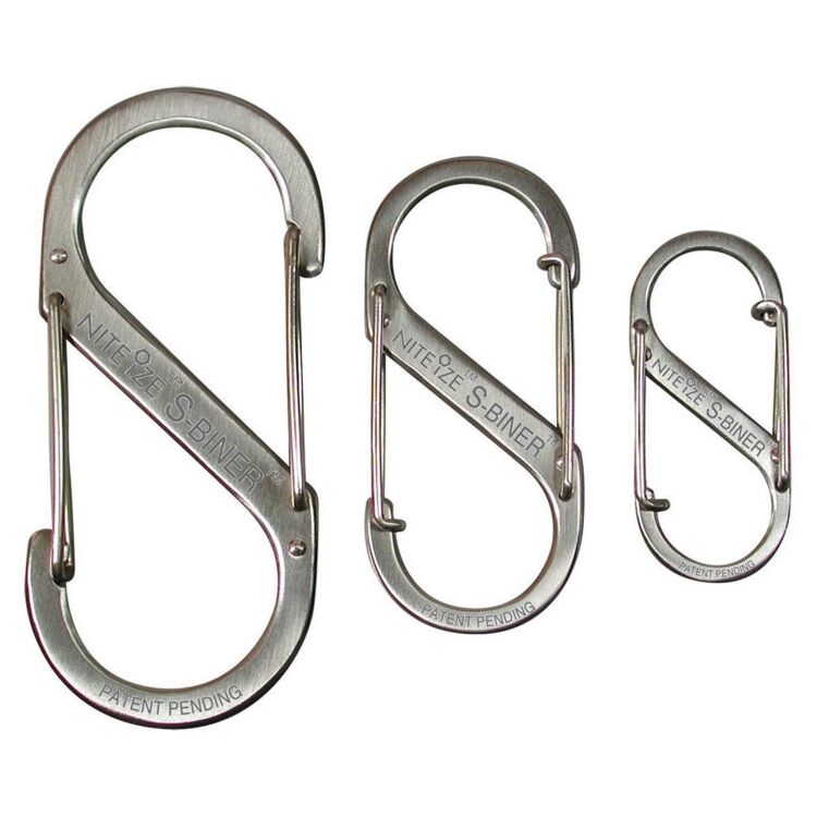 Карабин Nite Ize S-Biner Dual Carabiner #2/3/4 Stainless (SB234-03-11)