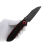 Нож Tenable Prometheus blackwash сталь 14C28N рукоять Black/Red G10