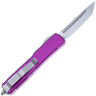 Нож Microtech Ultratech T/E Stonewash сталь M390 рукоять Violet Aluminium (123-10VI)