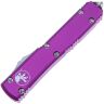 Нож Microtech Ultratech T/E Stonewash сталь M390 рукоять Violet Aluminium (123-10VI)