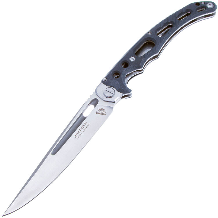 Нож НОКС Аватар-Н сталь D2 рукоять Dark Grey G10 (334-108404)
