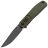 Нож Tenable Einar blackwash сталь NItro-V рукоять Black/Olive G10