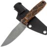 Нож UralEDC ТузЪ Боуи сталь M390 рукоять Black/Orange G-mascus