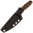 Нож UralEDC ТузЪ Боуи сталь M390 рукоять Black/Orange G-mascus