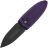 Нож Bestech Ququ DLC сталь 14C28N рукоять Purple G10 (BG57A-4)