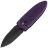 Нож Bestech Ququ DLC сталь 14C28N рукоять Purple G10 (BG57A-4)