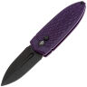 Нож Bestech Ququ DLC сталь 14C28N рукоять Purple G10 (BG57A-4)