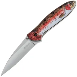 Нож Kershaw Leek Trout сталь 14C28N рукоять Aluminium (1660TROUT)