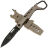 Нож Extrema Ratio MH-Stealth Black сталь N690 рукоять Desert Aluminium