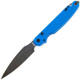 Нож Daggerr Parrot 3.0 Blackwash сталь D2 рукоять Blue G10