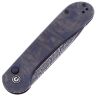 Нож CIVIVI Button Lock Elementum сталь Damascus рукоять Blue Shredded CF (C2103DS-1)