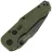 Нож Real Steel Evolution Ironclad Drop blackwash сталь D2 рукоять Green G10 (7911BG)