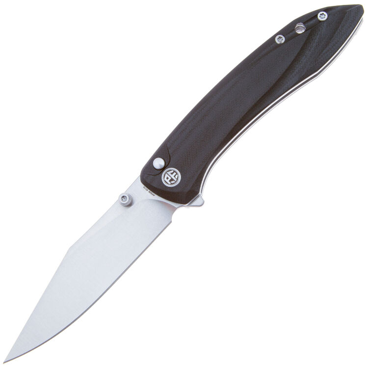 Нож Petrified Fish Grow satin сталь K110 рукоять Black G10