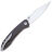 Нож Petrified Fish Grow satin сталь K110 рукоять Black G10