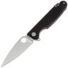 Нож Daggerr Piranha DL stonewash сталь 8Cr14MoV рукоять Black FRN
