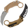 Нож Reate EXO-K stonewash сталь N690 рукоять Tan Aluminium