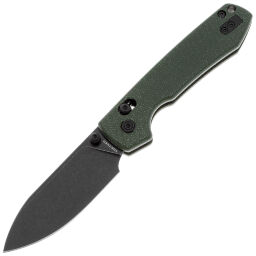 Нож Vosteed Raccoon CB blackwash сталь 14C28N рукоять Green Micarta