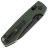 Нож Vosteed Raccoon CB blackwash сталь 14C28N рукоять Green Micarta