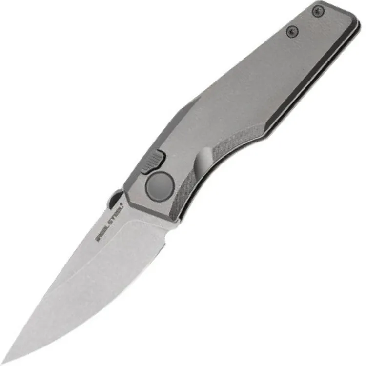 Нож Real Steel Spectrum Premium stonewash сталь Vanax рукоять Titanium (7141T2)