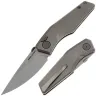 Нож Real Steel Spectrum Premium stonewash сталь Vanax рукоять Titanium (7141T2)