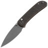 Нож WE Knife Qubit stonewash сталь CPM-20CV рукоять Flamed Ti (WE22030F-4)