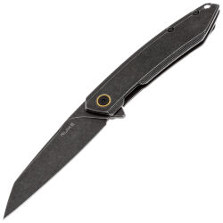 Нож Ruike P831S-SB Flipper blackwash сталь 14C28N рукоять сталь