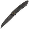 Нож Ruike P831S-SB Flipper blackwash сталь 14C28N рукоять сталь