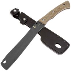 Мачете BUCK 108 Compadre Froe 5160 Carbon Steel рукоять микарта (0108BRS1)