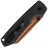 Нож Vosteed Raccoon TLL Sheepsfoot copper dune сталь 14C28N рукоять Black Micarta