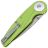 Нож CIVIVI Starflare satin сталь Nitro-V рукоять Lime Green Aluminum (C23052-3)