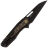 Нож WE Knife Falcaria blackwash сталь CPM-20CV рукоять Black Ti/Copper Foil CF (WE23012B-2)