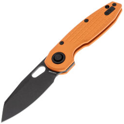 Нож Vosteed Ankylo blackwash сталь Elmax рукоять Orange Aluminum