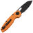 Нож Vosteed Ankylo blackwash сталь Elmax рукоять Orange Aluminum