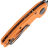 Нож Vosteed Ankylo blackwash сталь Elmax рукоять Orange Aluminum