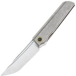Нож TuoTown Common сталь M390 рукоять Grey Crystal Titanium