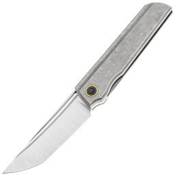 Нож TuoTown Common сталь M390 рукоять Grey Crystal Titanium